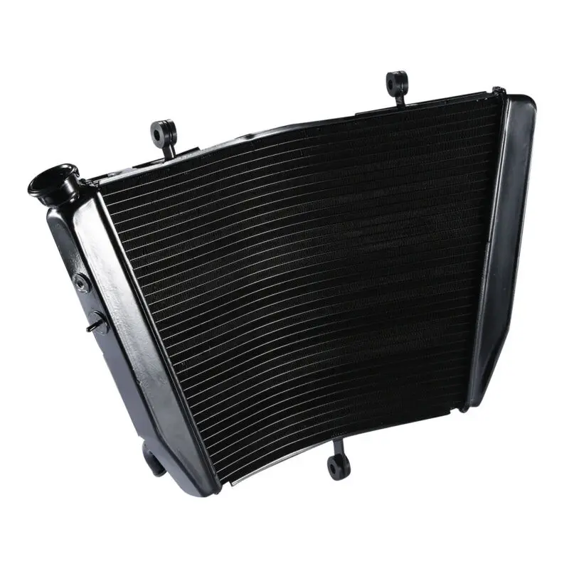 Черный радиатор охлаждения двигателя мотоцикла для Suzuki GSXR750 GSXR600 2011- L2 L3