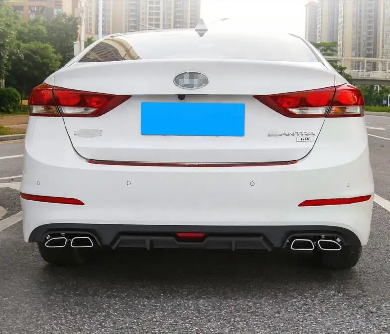 Для hyundai ELANTRA Body kit спойлер- для ELANTRA YS ABS задний спойлер передний бампер диффузор защитные бамперы