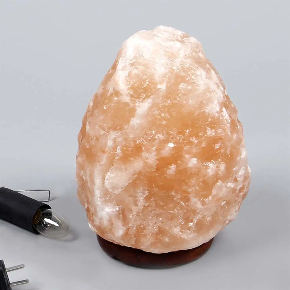 

Salt Lamp Himalayan Salt Lamp Two Specifications Crystal Night Light Bedroom Home Decor Brightness Creative Lighting