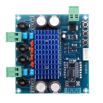 

XH-A308 Wireless Bluetooth 5.0 TPA3116D2 Digital Power Amplifier Board 2X50W Stereo o 12V 24V AMP Module Amplificador