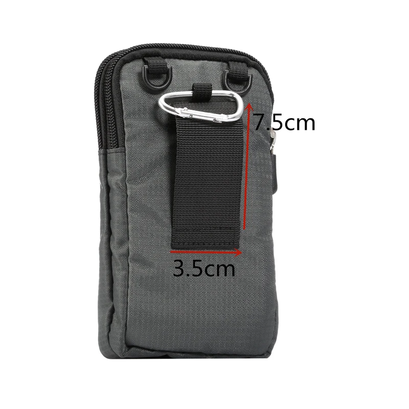 Universeel Voor Alle Hieronder 6,3-6,9 дюймов Mobiele Telefoons Pouch открытый 3 Zakken 2 ритсен кошелек Чехол Riemclip tas voor