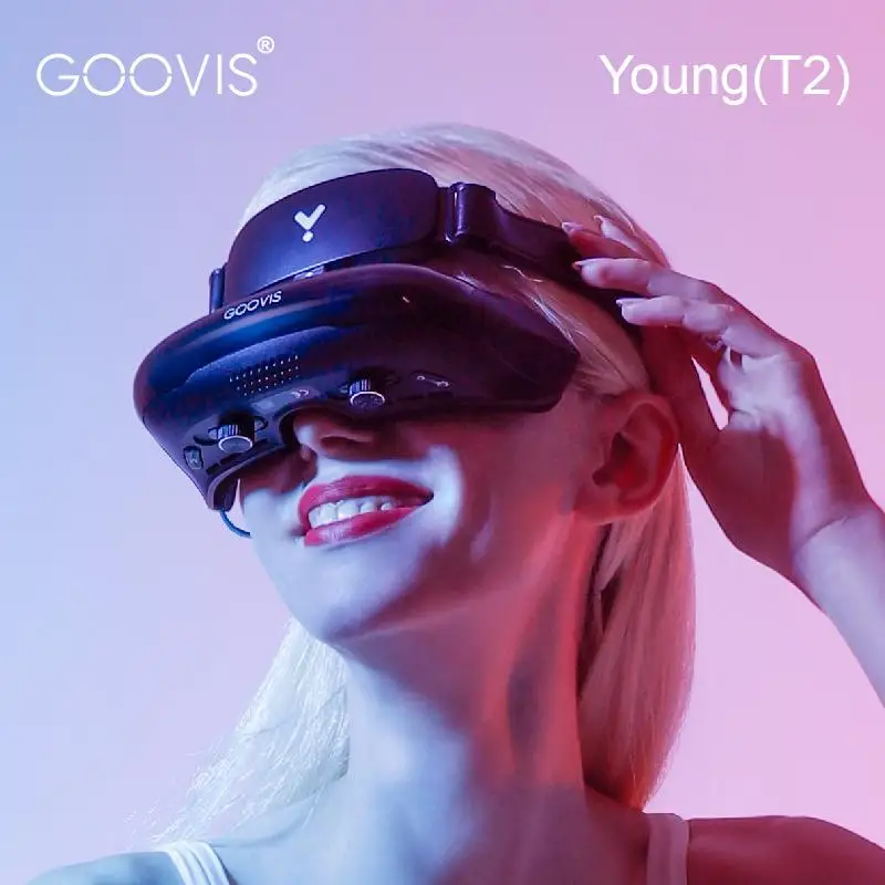 GOOVIS Young T2 кинотеатр VR-Гарнитура 3D очки для кинотеатра с органическим светодиодом