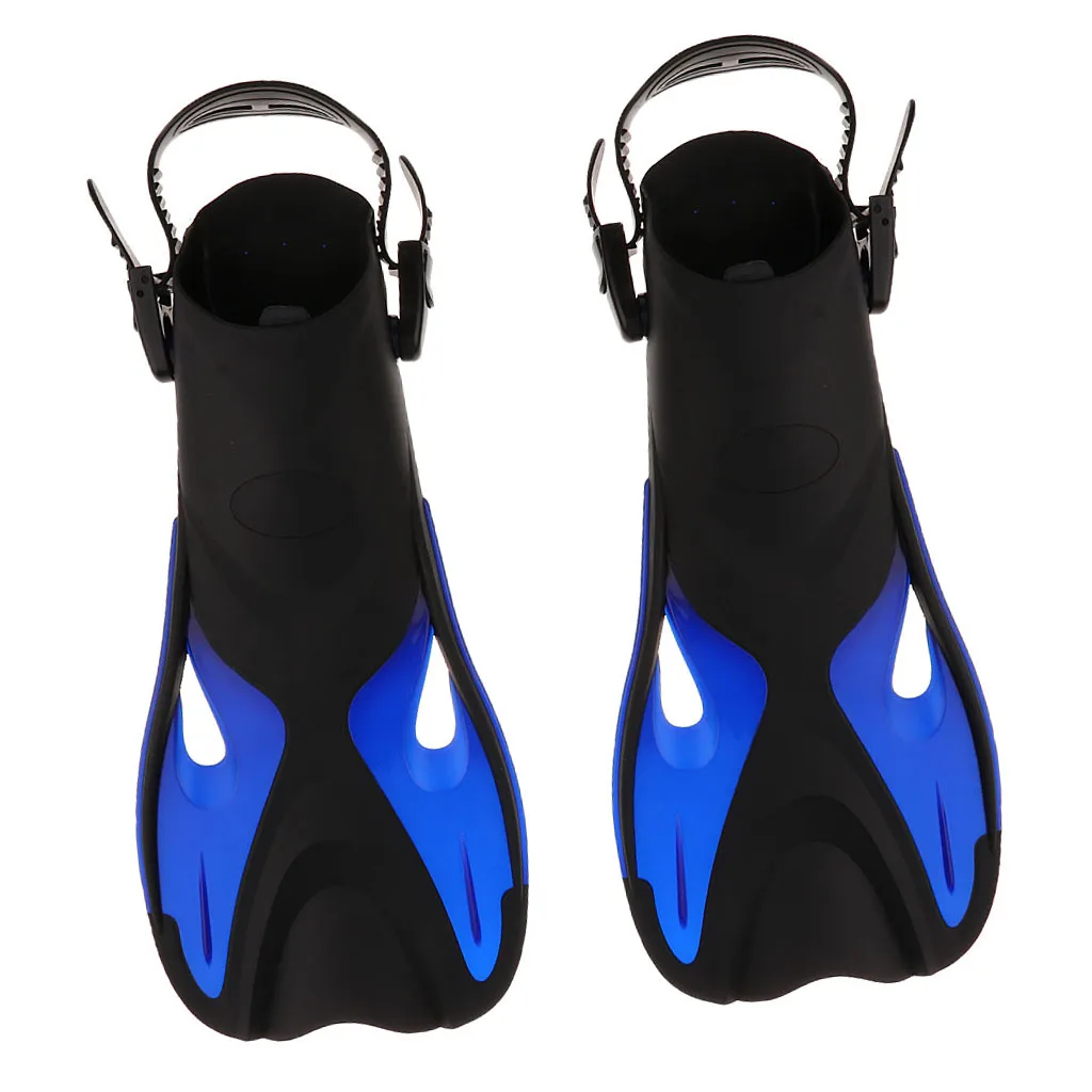 Adjustable Unisex Scuba Diving Flippers Fins Snorkeling Gear Swim Pool Training Gear Fins Shoes for Water Sports