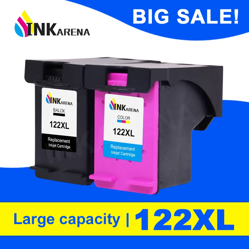 Картридж для HP 122 XL совместимый с принтером 1000 1050 1050A 1510 2000 2050 3000 | Компьютеры и офис