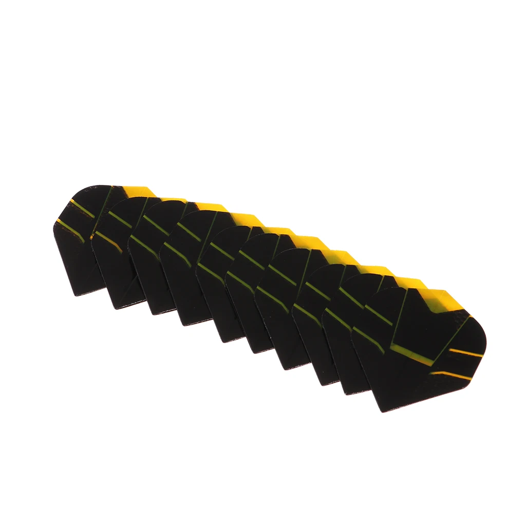 10Pcs Standard Shape Flights PET Extra Tough Thick Tail Accessories Dart Flights 10Pcs Standard Shape Flights PET Extra Tough Thick Tail Accessories Dart Flights