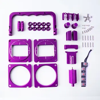 

NEW RadioMaster TX16s Purple 11 Pieces Replacement Front case Optional CNC Upgrade Parts Set Pre Sale