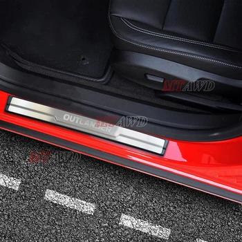

For Mitsubishi Outlander 2013-2020 Accessories Stainless Door Sill Kick Scuff Plate Protector Trim Guard Cover Pedal Car Styling