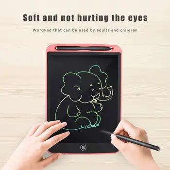 

3 color 12 inches intelligent colorful LCD writing tablet digital drawing Message graphic board kids writing board colorful