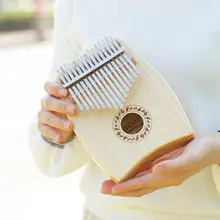15 клавишное пианино Kalimba с большим пальцем, деликатная клавиатура Mbira, музыкальный инструмент для музыканта, начинающего поставщика