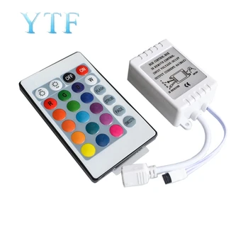 

24Key IR RF Infrared controller for 3528/2835/5050 LED strip RGB 12V 24 Keys