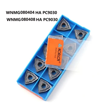 

100% original WNMG 080404 WNMG 080408 HA PC9030 carbide blade CNC blade high quality turning tool for stainless steel M