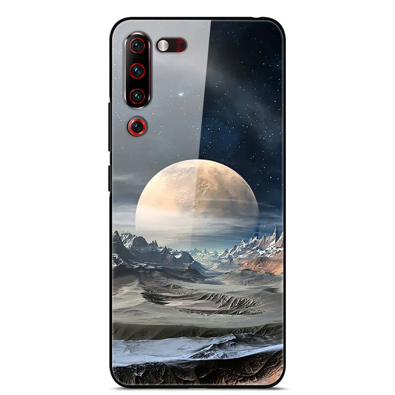 6,3" для lenovo Z6 Pro Чехол Z6Pro закаленное стекло Жесткий чехол на заднюю панель чехол для lenovo Z6 Pro Мягкий ТПУ Бампер силиконовая рамка - Цвет: as photo 18