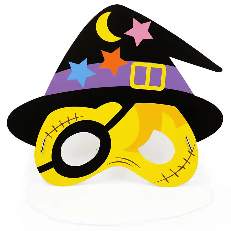 halloween cartoon diy mask childrens paper party mask