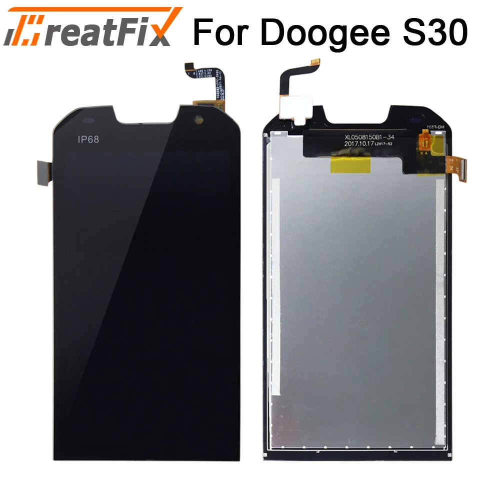 ЖК дисплей и дигитайзер сенсорного экрана в сборе для Doogee S40 S60 Lite замена Для doogee s30