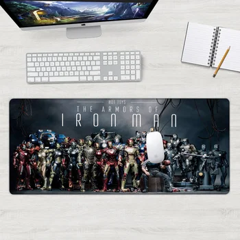 

Iron Man Movie 30x70cm stark industries Unique Desktop Pad Game Mousepad Large Mouse Pad Keyboards Mat