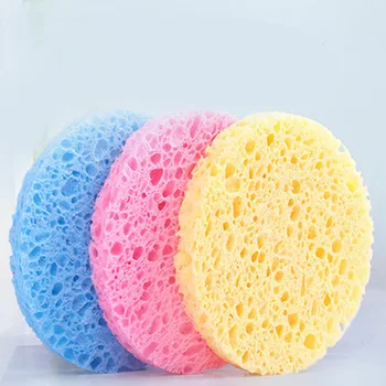 

5Pcs Soft Facial Cleaning Sponge Pad Facial Washing Cleaning Beauty Sponge Cleanser Sponge Puff Facial Tools