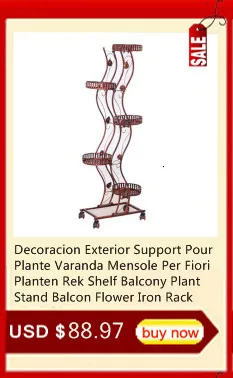 Плантеновые стандартные декоративные металлические наружные декоративные полки балконет Варанда завод Стенд Балконная полка цветок железная стойка