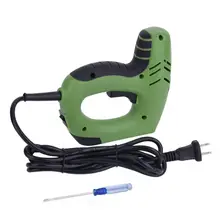 220V 1800W Электрический штапельный машин прямой гвоздь 10-14 мм/U гвоздь 6-14 мм Деревообработка