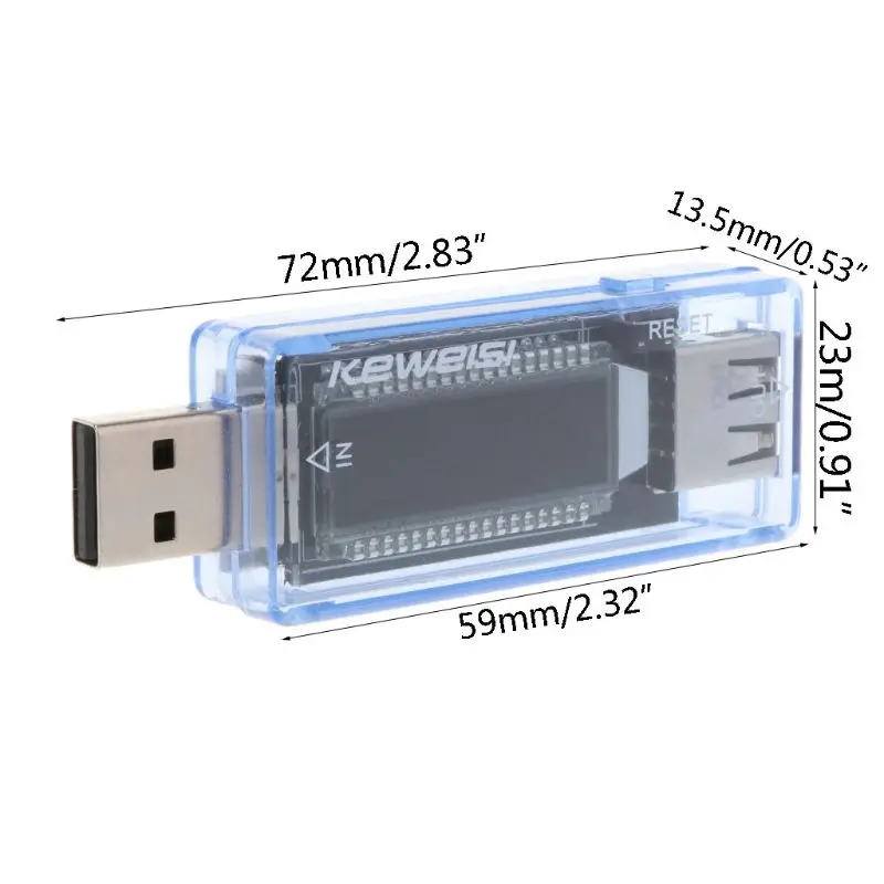 USB зарядное устройство Доктор мобильный детектор уровня мощности батарея тест напряжение измеритель тока