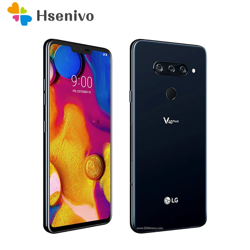 Lg V40 (Koreaans) refurbished Originele V40 Thinq 6Gb Ram 128Gb Rom 6.4  Inch 16MP Triple Camera Lte Vingerafdruk Mobiel|Cellphones| - AliExpress