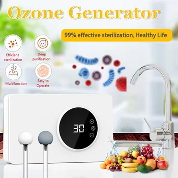 

Household Multifunctional Ozone Disinfection Machine Fruit Vegetable Sterilizer Air Purifier Sterilizer Food Purification Device