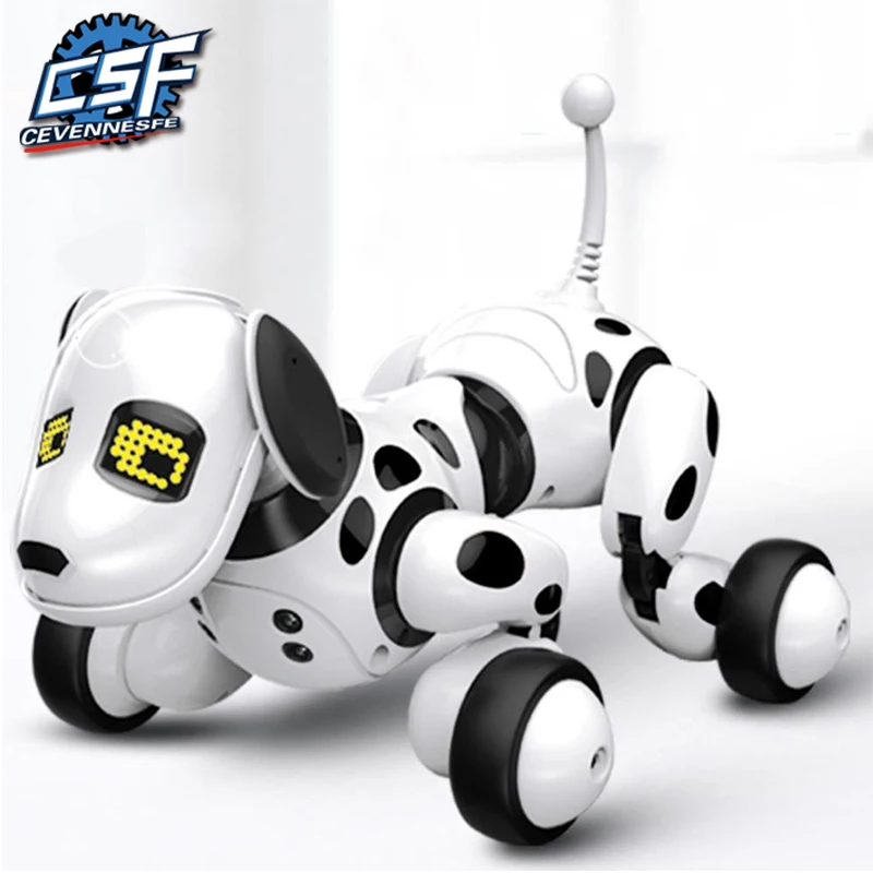 2021 New Remote Control Smart Robot Dog Programable 2.4G Intelligent Talking Electronic Pet Wireless Kids Toys Gift | Игрушки и хобби