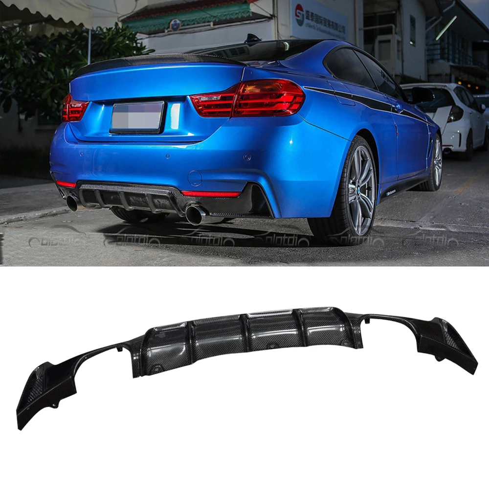 M углеродное волокно задний бампер для BMW F32 F33 F36 автомобильный