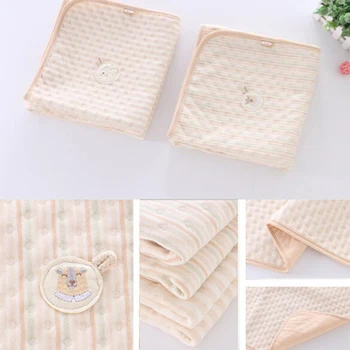 

2 Pcs/set Baby Portable Foldable Changing Pads Reusable Washable Travel Nappy Diaper Changing Mat Waterproof Baby Changing Cover