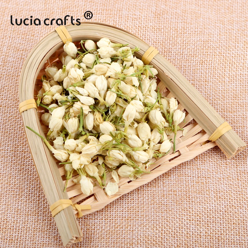 Lucia Craft натуральный Жасмин Роза Лаванда бутон сухой цветок для автомобильного