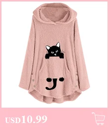 Kawaii/женские толстовки с капюшоном с кошачьими ушками, милый свитшот с капюшоном и длинным рукавом, Осенний пуловер размера плюс, Sudadera Mujer