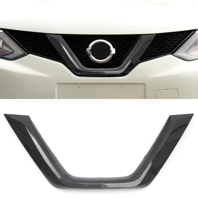 

Fit for Nissan Qashqai J11 2014 2015 2016 Car Styling ABS Front Console Grill Cover Decor Trim 1pcs Auto Accessories