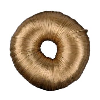 

Blonde Hairdressing Hair Donut Ring Bun Shaper Styler