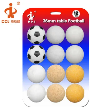 

12Pcs Mini Footballs Soccer Game Replacement Balls 36mm ABS Birthday party