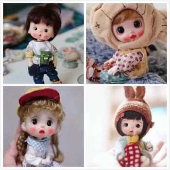 

OB11 doll head customization 1/8 BJD dolls OB doll head DIY polymer clay 20200312