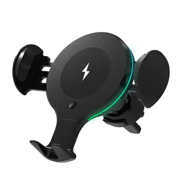 

Car Wireless Charger Phone Holder Intelligent Induction Mount Charging Bracket for Smartphone ND998