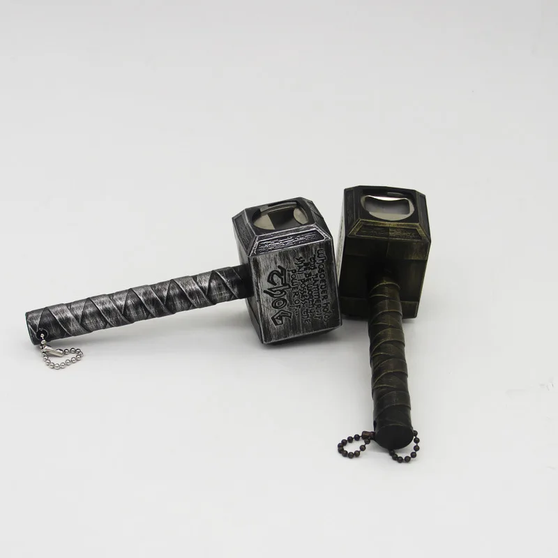 

Wine Beer Opener Tool Bar Drinking Accessories Silver Metal Bottle Opener Fashion Hand Keychain Rings Lord Jewelry
