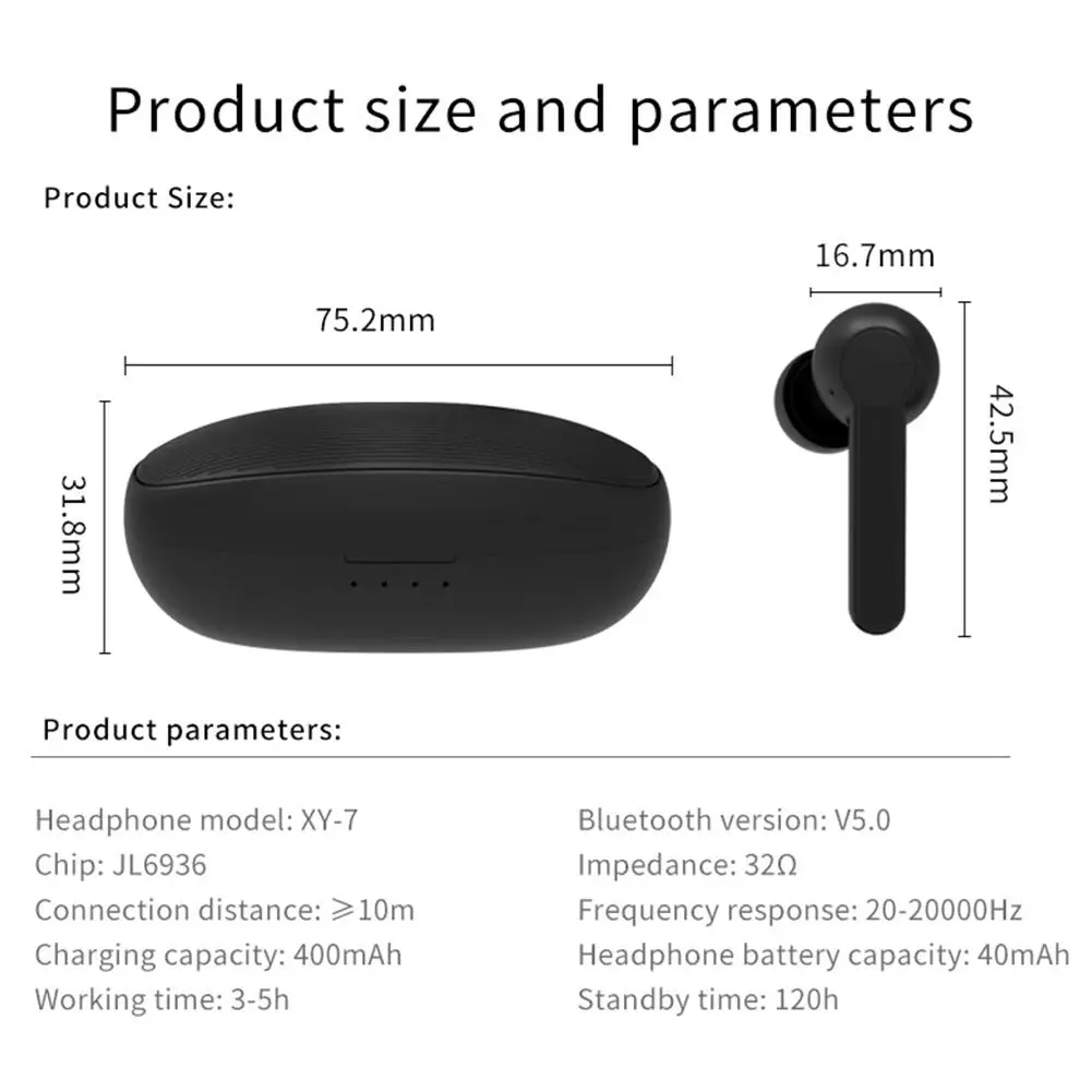 28 Languages Intelligent Translator Bluetooth 5 0 Earphone Wireless Headset Stereo Earpiece with mic Bass Earphones For iphone
