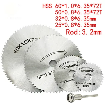 

Mini HSS Hojas De Sierra Circular Blade Jig Saw Rotary Tool For Dremel Metal Cutter Power Tool Set Metal Wood Cutting Discs