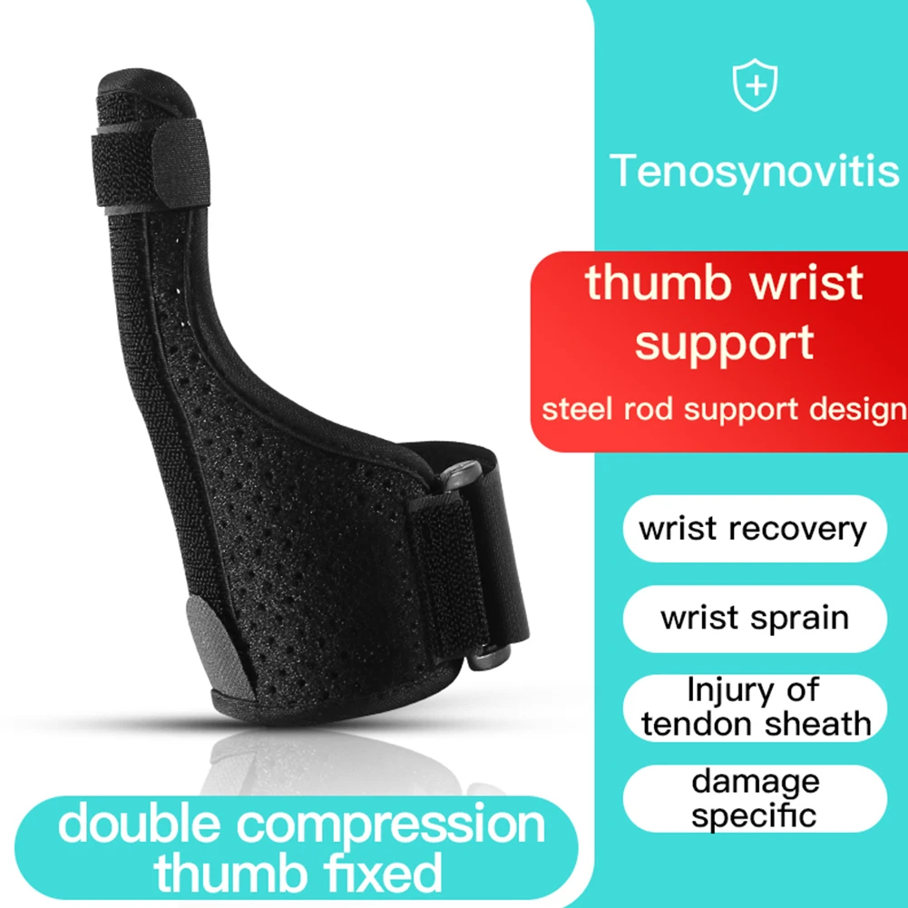 Thumb Splint 1PCS Thumb Brace Medical Finger Support Adjustable Wrist Support for Arthritis (fits left / right hand)