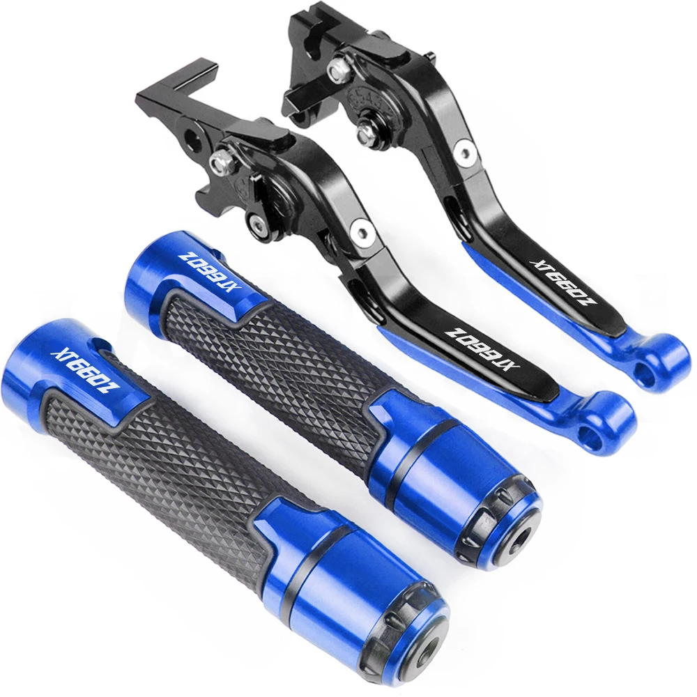

For YAMAHA XT660 XT 660 XT660/X/R/Z 2014 2015-2017 Motorcycle CNC Adjustable Foldable Brake Clutch Lever Handle Grips Set