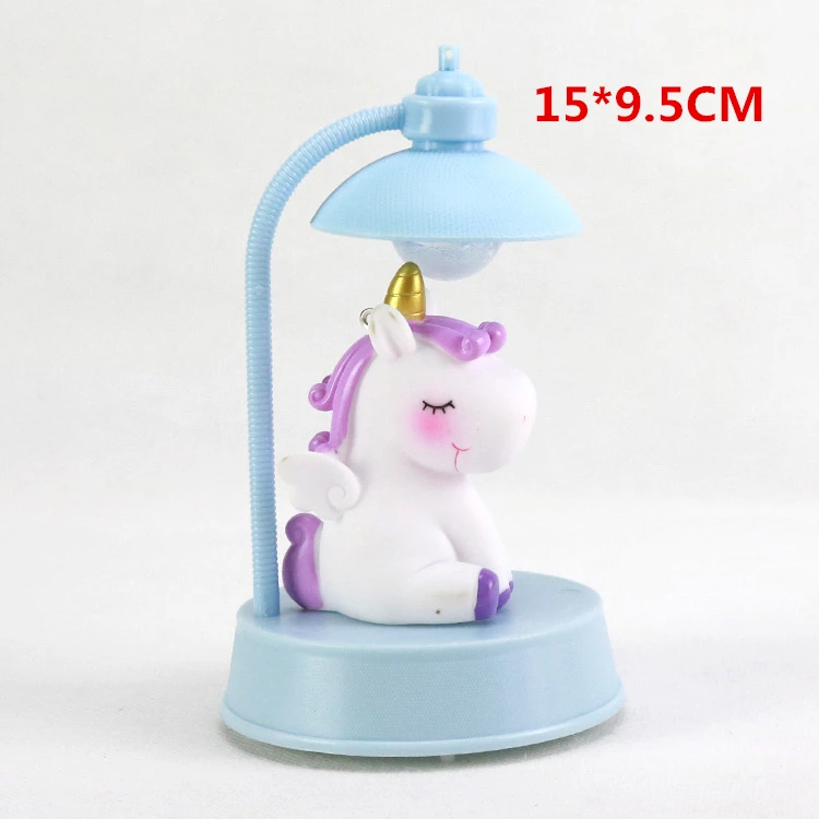 Unicorn Christmas Gift New Year Gift Toy light - Цвет: white