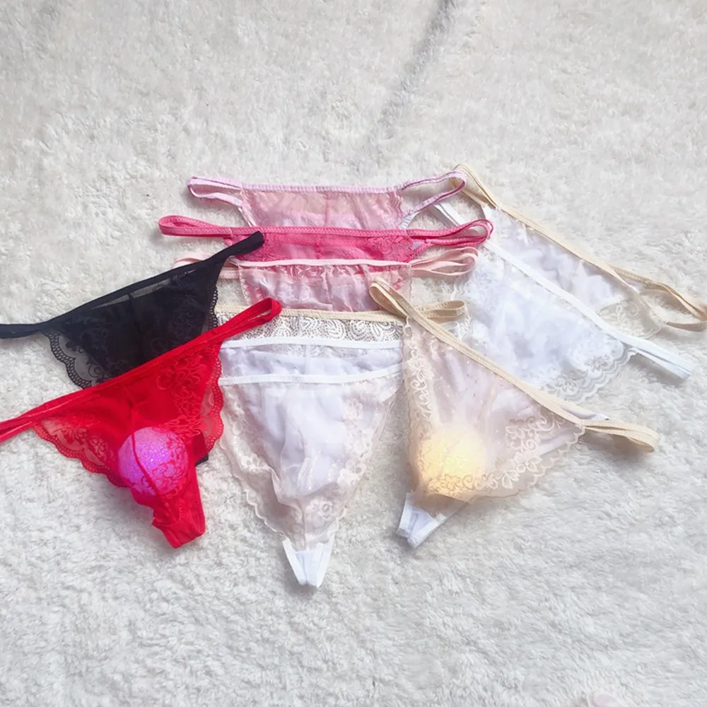 Hommes Respirant Culotte Sissy Triangle Bikini sous-Vêtement Confortable Slip 