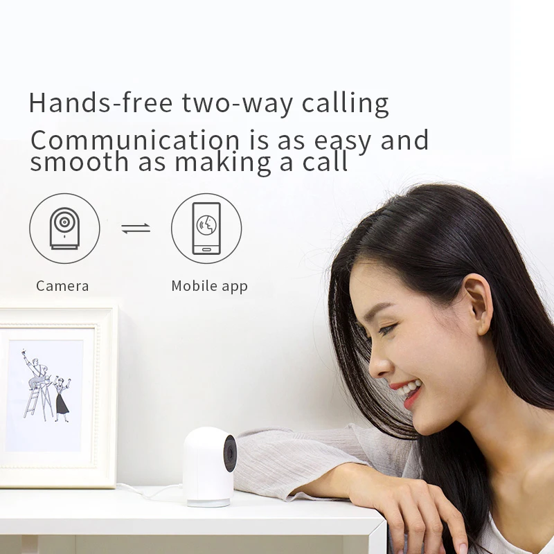 Aqara Smart Camera G2 1080P Gateway Version for Xiaomi Smart home Devices work with Mi Door Window Sensor Human Body  Sensor