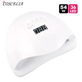 

Nail Lamp UV Lamp for Nails Manicure LED Nail Dryer Fast Drying All UVLED Gel Varnish Ice Lamp Machine for Nail Salon