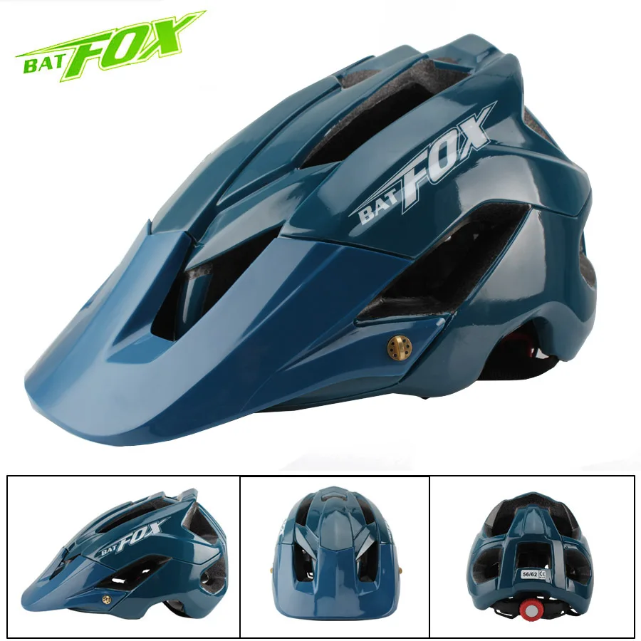 BATFOX 2019 Bicycle Helmet Men Women Road Mountain MTB Helmet Ultralight Integrally-molded Cycling Helmet Casco Ciclismo