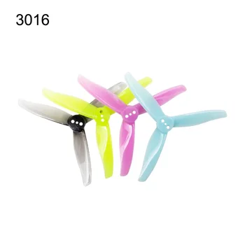 

4Pair Gemfan Prop 3016 3-bladed 3Inch Propellers Blade Paddle Highly Efficient For FPV Racing RC Drone Quadcopter Spare Parts