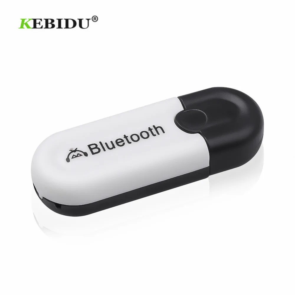 KEBIDU USB Bluetooth 5.0 Wireless Adapter 3.5mm AUX Audio Receiver For Headphone Speaker Car Kit Dongle Stereo Music | Электроника