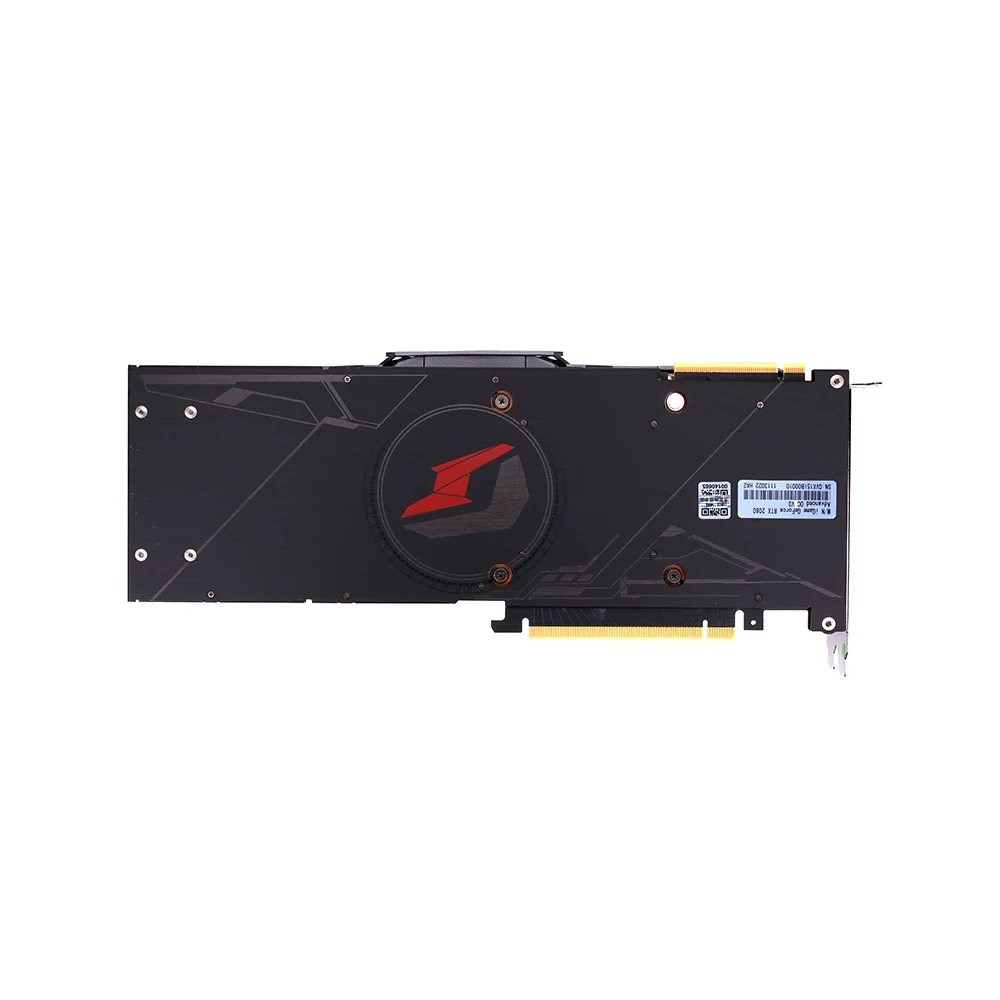 Красочные iGame GeForce RTX 2080 Super Advanced OC GDDR6 8G Графическая панель с карточками сзади Armor 5*8 мм медные трубки дыхательный свет