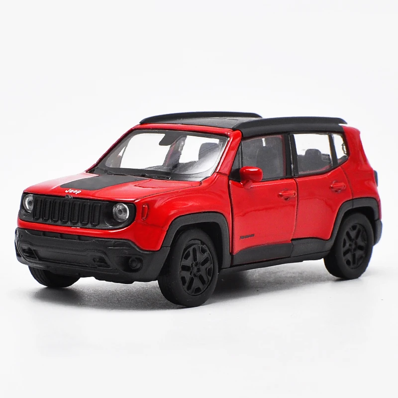 Welly 1/36 jeep Renegade SUV Alloy Car Model Diecasts Metal Off-road Vehicles Model Simulation Door Can be Opened Childrens Gift 3