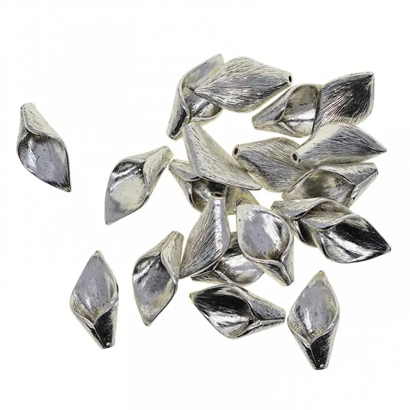 20x TIBETAN SLIVER CALLA LILY CHARMS FOR DIY EARRINGS FINDINGS 1.03 X 0.59'